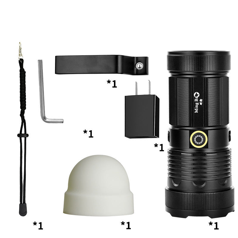 DK-MG99 Strong Light Flashlight Can Be Rechargeable And Bright Outdoors